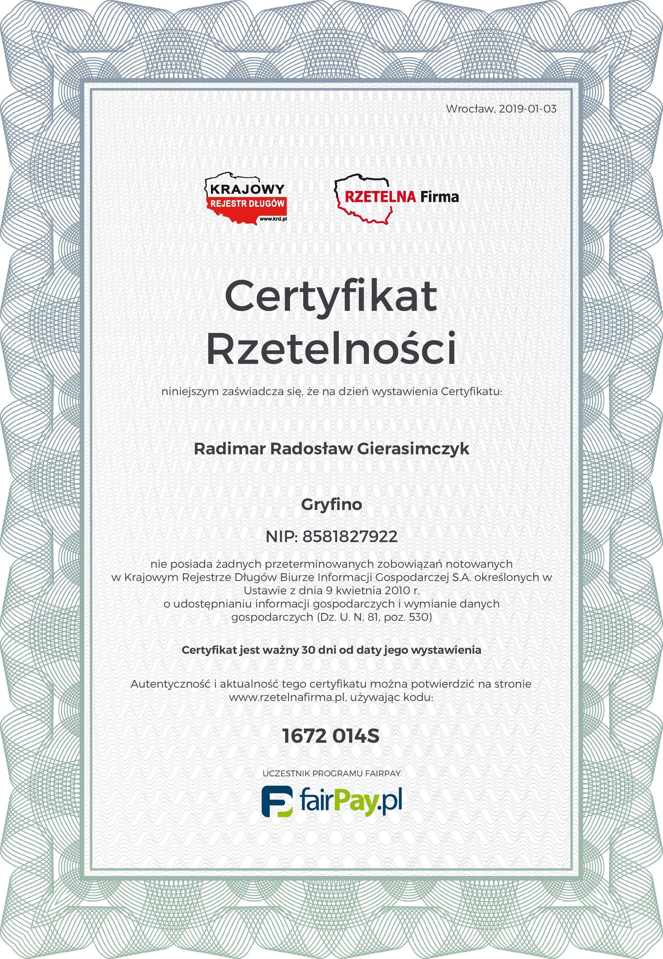 Rzetelna firma